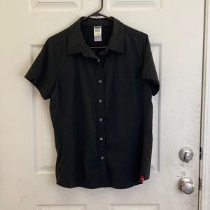 The North Face Women's Button Down Top Short Sleeves Size XL
